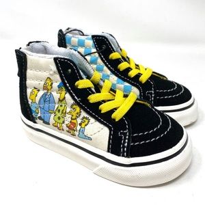 Vans Sk8-High Zip The Simpsons Suede Kids
